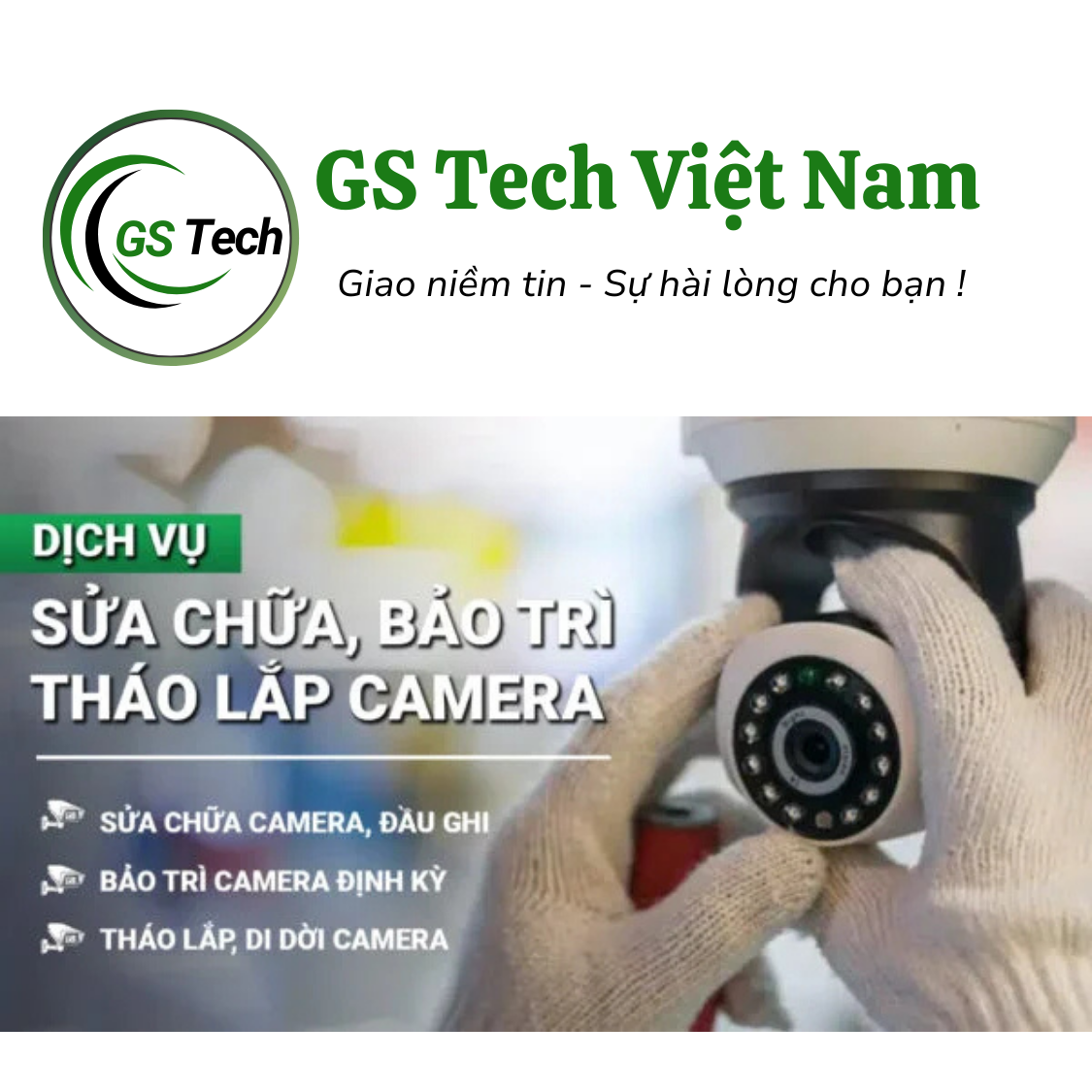 Bảo Trì Bảo Dưỡng Hệ Thống Camera An Ninh